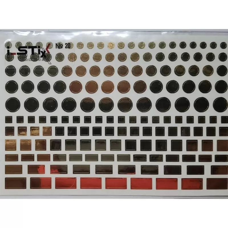 Selbstklebende Sticker GOLD Nr.20
