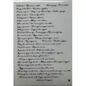 Selbstklebende Sticker SCHRIFT Nr. T5