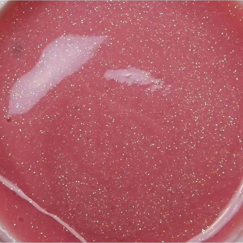 Rubber Gel Für Zehennägel mit Glitzer Nr.7