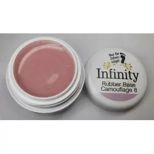 Rubber Gel Für Zehennägel mit Glitzer Nr.9
