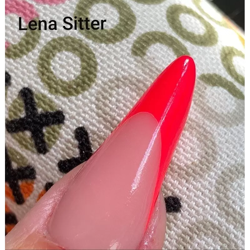 Alt! Bitte Beschreibung lesen!AUFBAU FARBGEL Nail Art French Gel 15 ml PASTELL GELB