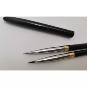 Set OVAL-Pinsel Nr.1 und 2 GEL Künstliches Haar