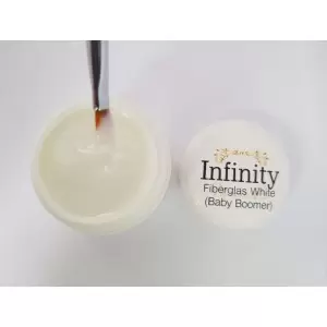 Fiberglas White (baby boomer) UV Aufbau Gel Infinity