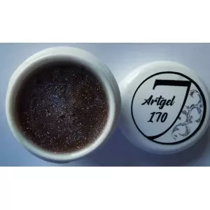 Арт Гель без липкого слоя Nr 170 С рефлекторным эффектом