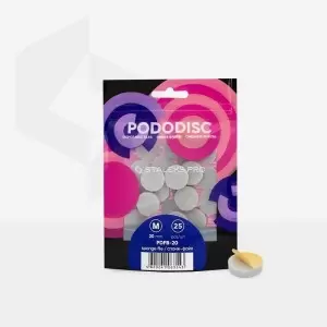 Einweg-BUFFER für Pediküre DISK M (20mm) PODODISC STALEKS PRO M (25 Stück)