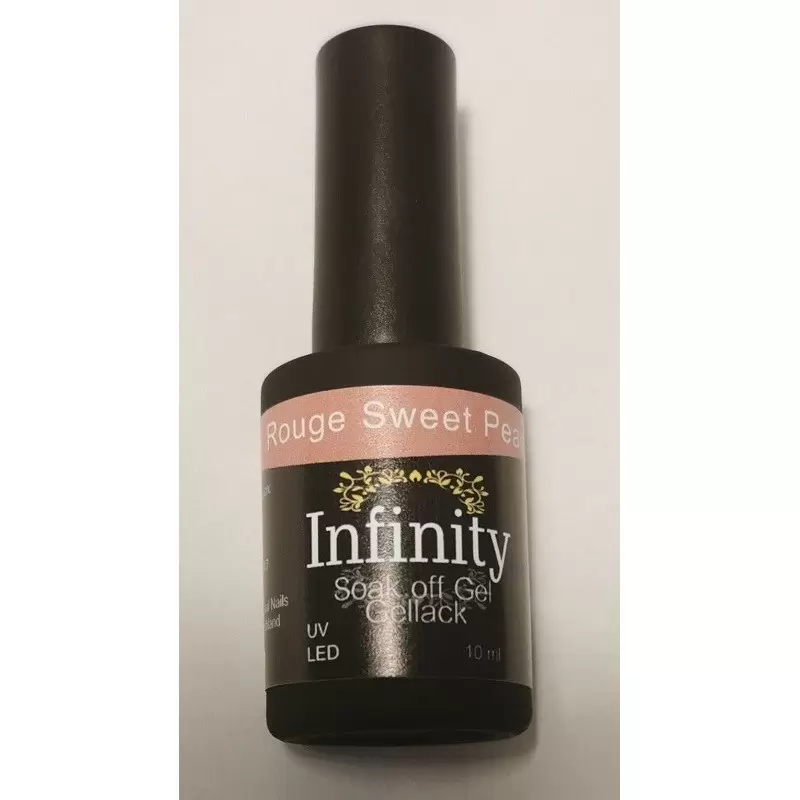 Гельлак ROUGE SWEET Peach полупрозрачный от Infinity 10 мл.