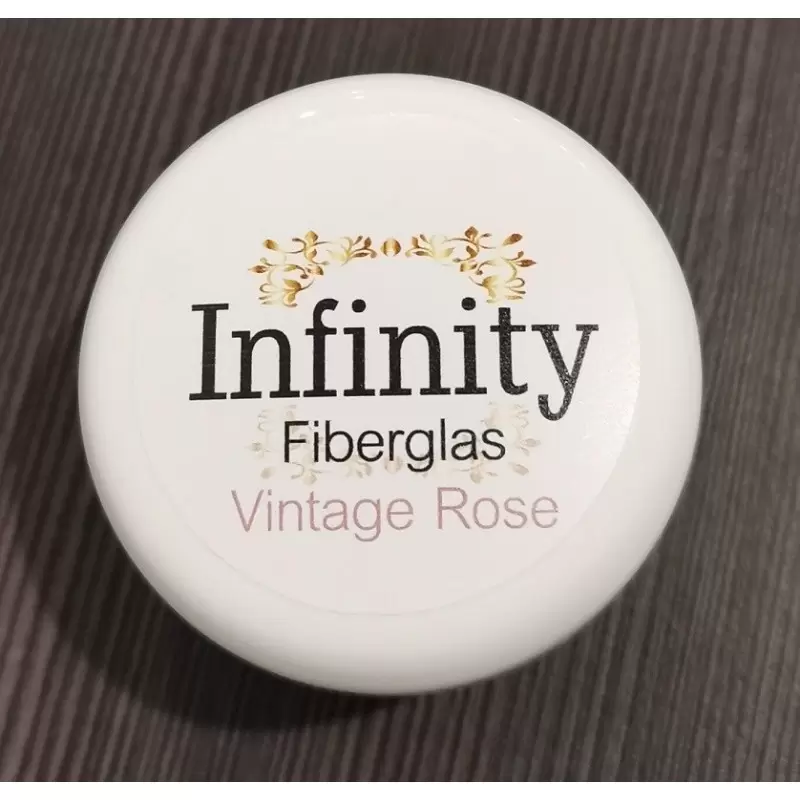 Fiberglas Vintage Rose Make-up UV Aufbau Infinity