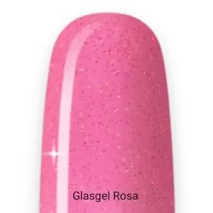 Gellack Nr.155 Glasgel ROSA Glitzer Vitrage von Infinity 10 ml