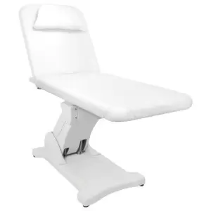 Massageliege Kosmetikliege Elektrische AZZURRO 2 Motoren Weiss