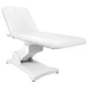 Massageliege Kosmetikliege Elektrische AZZURRO 2 Motoren Weiss