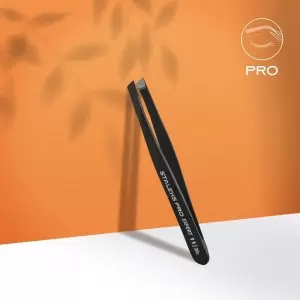 Augenbrauenpinzette Staleks Pro Expert 11 Typ 3 Breite abgeschrägte Kanten 3 FARBEN