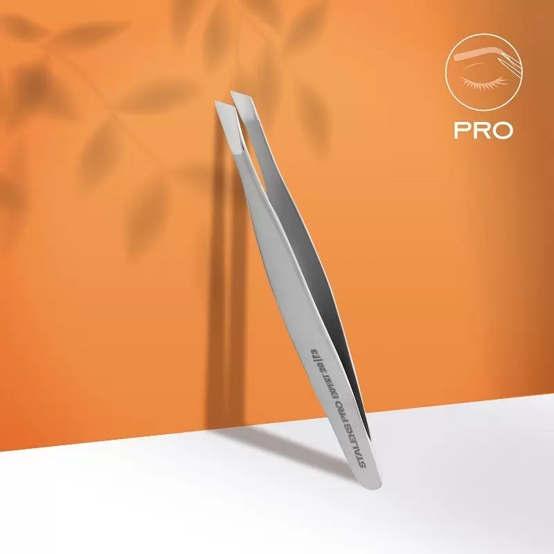Eyebrow tweezers Staleks Pro Expert 20 Type 3