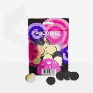 Disposable files on a soft base for pedicure disc PODODISC STALEKS PRO L