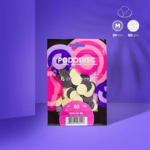 Wechselfeilen auf Schaumstoffbasis für Pediküre DISK M (20mm) PODODISC (50 Stück)