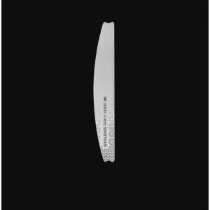Metal base for crescent nail file