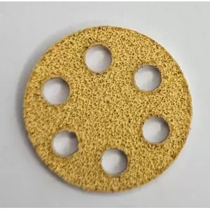 Wechselfeile auf Schaumstoffbasis für Disk L 25 mm Fusspflege Podologie 120 grit 50 St