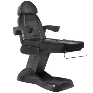 ELEKTRISCHER KOSMETISCHER ARMCHAIR. LUX SCHWARZ