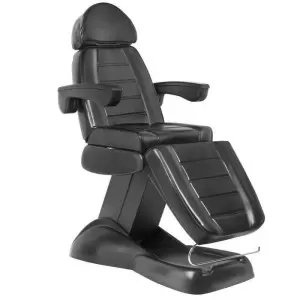 ELEKTRISCHER KOSMETISCHER ARMCHAIR. LUX SCHWARZ