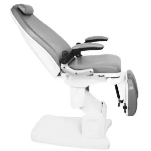 ELEKTRISCHER PODOLOGISCHER STUHL. AZZURRO 709A 3 MOTOR GRAU