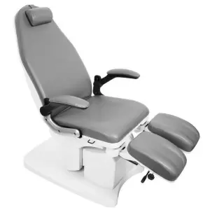 ELEKTRISCHER PODOLOGISCHER STUHL. AZZURRO 709A 3 MOTOR GRAU