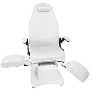 ELEKTRISCHER PODOLOGISCHER STUHL. AZZURRO 709A 3 MOTOR WEISS