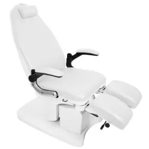 ELEKTRISCHER PODOLOGISCHER STUHL. AZZURRO 709A 3 MOTOR WEISS