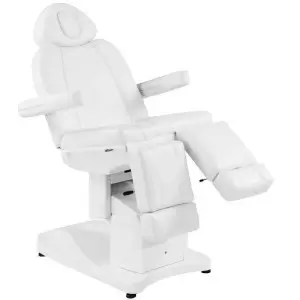 KOSMETISCHER ELEKTRISCHER STUHL. AZZURRO 708AS PEDI 3 MOTOR WEISS