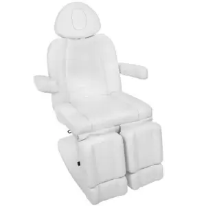 KOSMETISCHER ELEKTRISCHER STUHL. AZZURRO 708AS PEDI 3 MOTOR WEISS