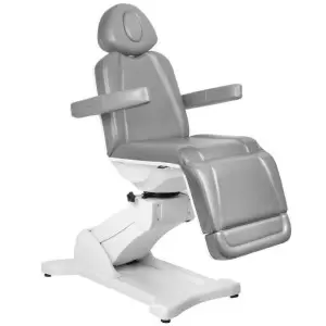 KOSMETISCHER ELEKTRISCHER STUHL. AZZURRO 869A DREHMOTOR 4 GRAU