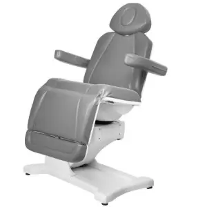 KOSMETISCHER ELEKTRISCHER STUHL. AZZURRO 869A DREHMOTOR 4 GRAU