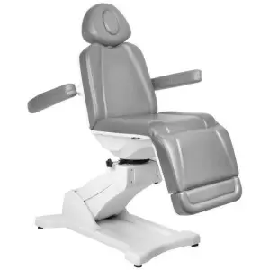 KOSMETISCHER ELEKTRISCHER STUHL. AZZURRO 869A DREHMOTOR 4 GRAU