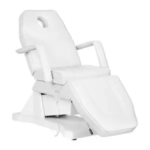 ELEKTRISCHER KOSMETIKSTUHL SOFT 1 MOTOR. WEISS
