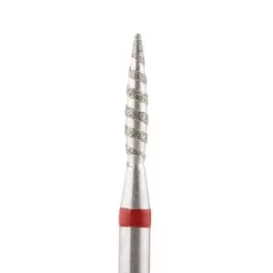 DIAMOND NAIL BIT flame TORNADO red D1,6mm