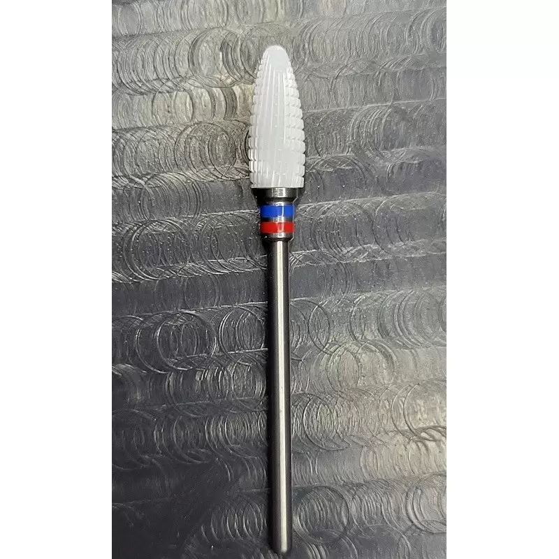 CERAMIC nail drill bit RED- Blue