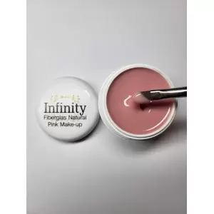 Fiberglas Natural pink Make-up UV Aufbau Infinity