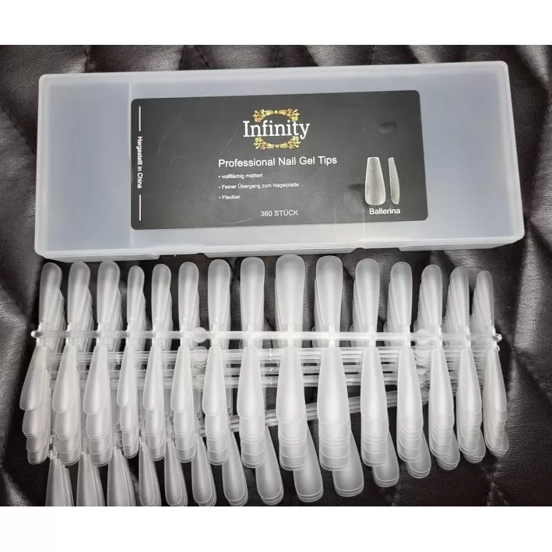 GEL TIPS von Infinity 360 St BALLERINA Form