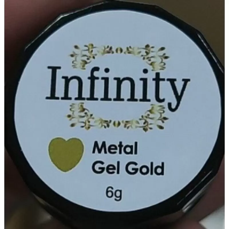 Metallgel Gold Nailart Painting Gel 6 ml