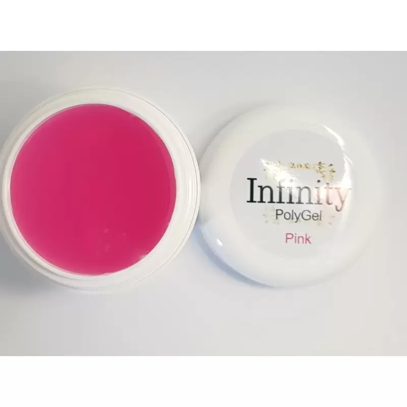 Polygel 50 ml pink transparent