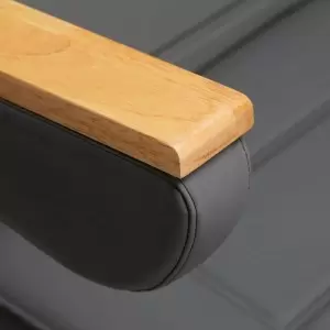 Elektrischer Kosmetikstuhl SILLON Lux 3 Motoren grau, graues Untergestell