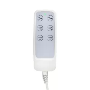 Elektrischer Kosmetikstuhl SILLON Lux 3 Motoren grau, graues Untergestell