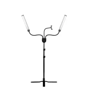 Led Wimpern- und Schminklampe Pollux IV Typ msp-mj-02 schwarz mit Fernbedienung