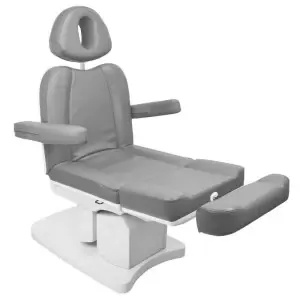 KOSMETISCHER ELEKTRISCHER STUHL. AZZURRO 708A 4 MOTOR GRAU