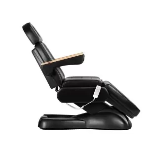 Fotel kosmetyczny elektryczny Sillon Lux 273b 3 silniki czarny