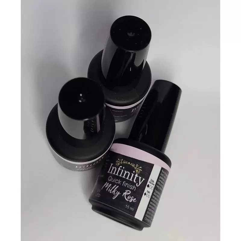 Quick Finish ohne Schwitzschicht MILKY-ROSE 15 ml Infinity