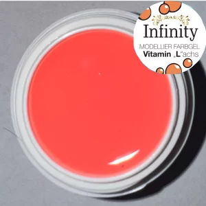 HEMA frei VITAMIN "L"achs AUFBAU NEON FARBGEL