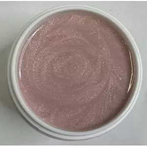 HEMA frei Infinity Aufbaugel Glitzer Beige