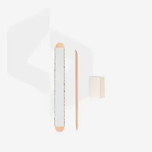 Einwegset STALEKS PRO PapmAm Mix auf Holzsockel 100/180, Buff 180/240, Orangenstab 110 mm