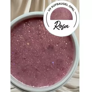 HEMA Frei Aufbau Gel MIT OPAL Alt Rose