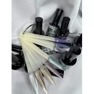 SET Gellack Katzenauge Mondlicht HEMA- und TPO Frei 9 X 15 ml