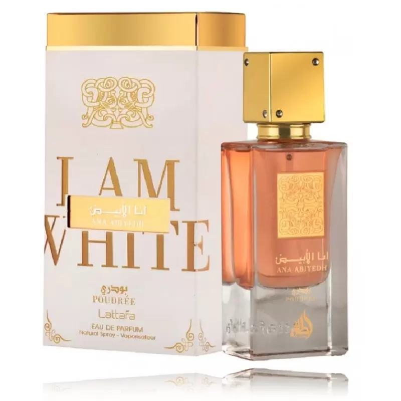 Lattafa Perfume Ana Abiyedh Poudree Eau de Parfum 60ml